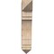 Ekena Millwork Merced Arts & Crafts Rough Sawn Bracket, Douglas Fir, 6"W x 20"D x 32"H BKT06X20X32MRC03RDF - alternate 4
